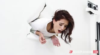 Рыжая студентка напросилась на трах преподавателем